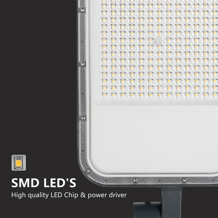Brilagi - LED tänavavalgusti koos 5 m postiga ja liigendiga URBANLIGHT LED/200W/230V antratsiit IP65