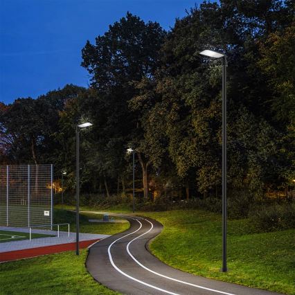 Brilagi - LED välitänavavalgusti 4 m postiga ja liigendiga URBANLIGHT LED/100W/230V must IP65