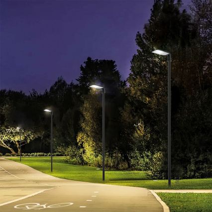 Brilagi - LED välitänavavalgusti 4 m postiga ja liigendiga URBANLIGHT LED/100W/230V must IP65