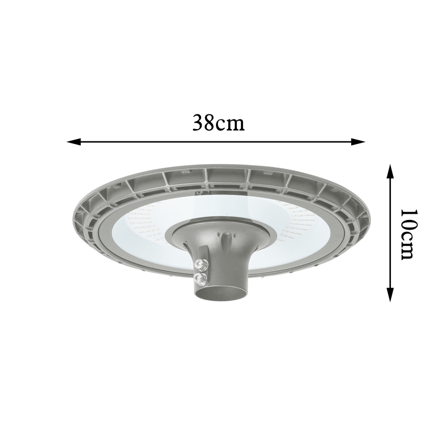 BRILAGI - LED tänavavalgusti 3 m postiga URBANSPARK LED/120W/230V hall IP65