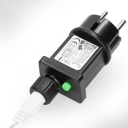 Brilagi - LED välistingimustesse mõeldud valguskett, 200 LEDi/8 funktsiooniga, 13 m, IP44, soe valge, jääpurikad