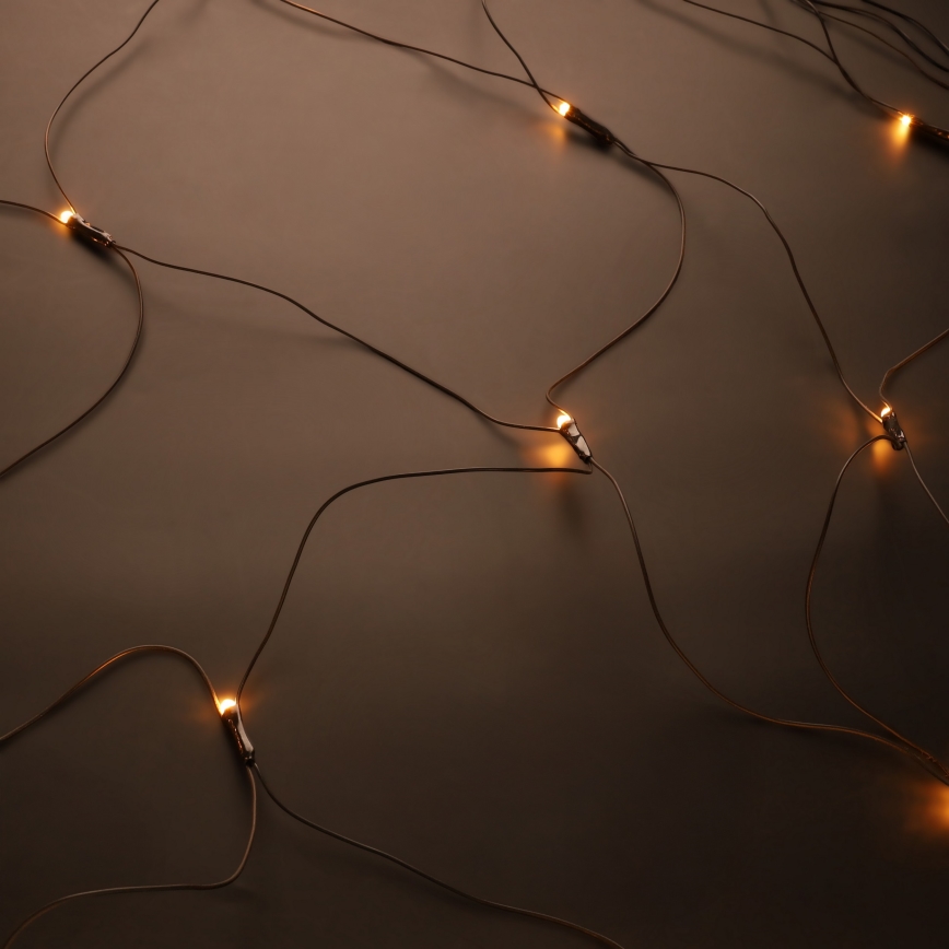 Brilagi - LED välitingimuste jõulukardin 160xLED 7x2m IP44 soe valge