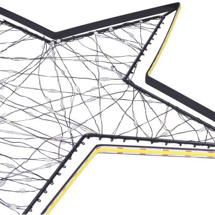 Brilagi - LED välitingimustes jõulukaunistus LED/2,6W/230V IP44 47x45 cm täht