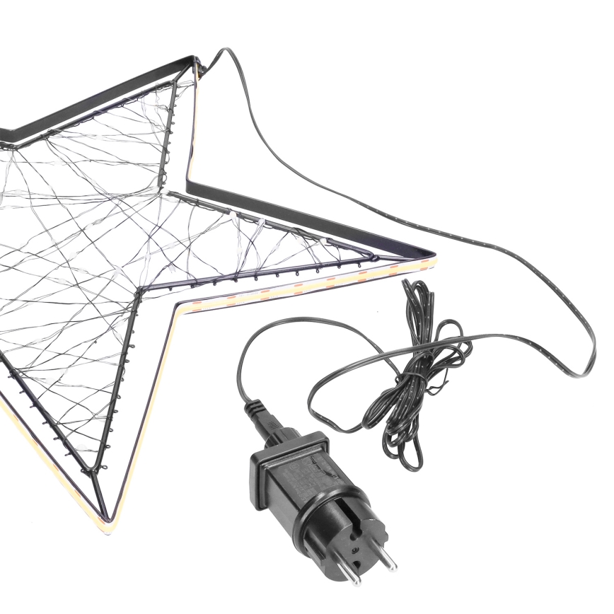 Brilagi - LED välitingimustes jõulukaunistus LED/2,6W/230V IP44 47x45 cm täht