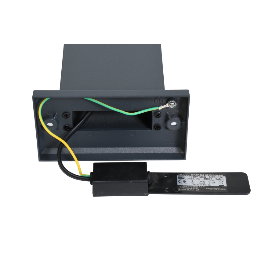 Brilagi - LED Välivalgusti anduriga ARCELO LED/9W/230V 80 cm IP54