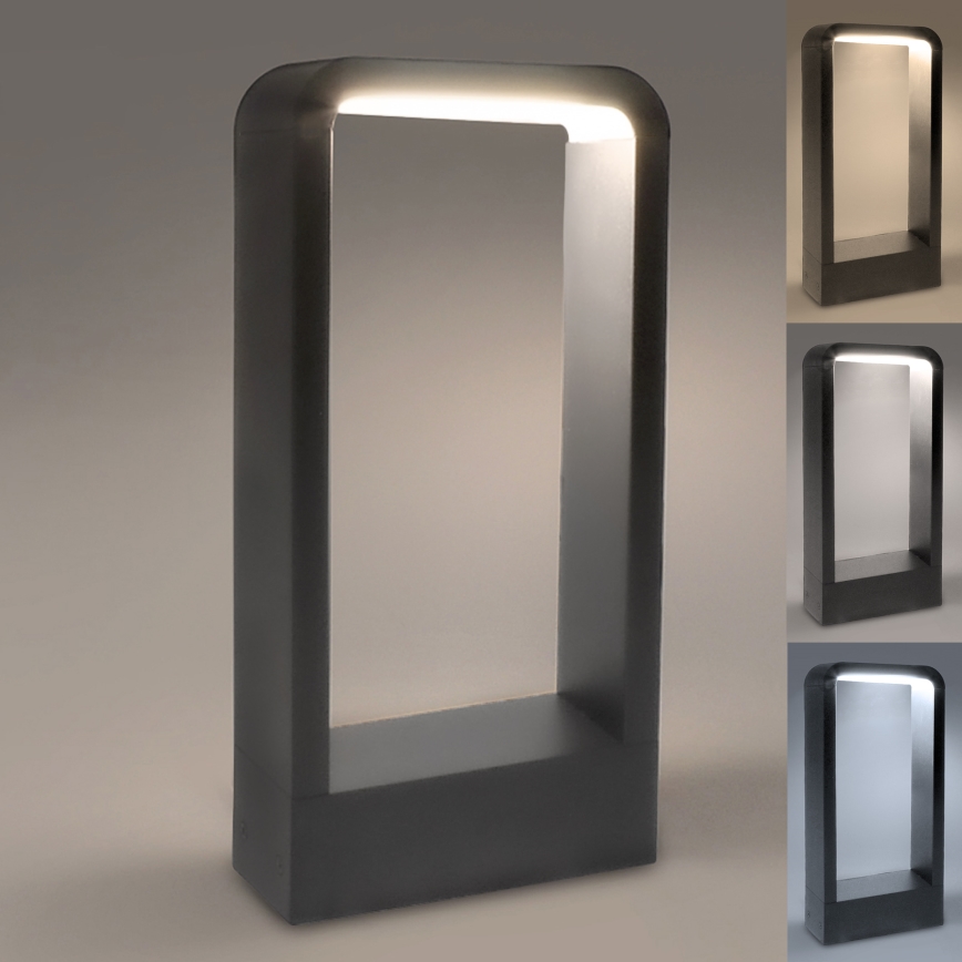 Brilagi - LED Välivalgusti BARI LED/7W/230V 3000/4000/6000K antratsiit IP54 30 cm