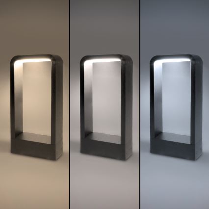 Brilagi - LED Välivalgusti BARI LED/7W/230V 3000/4000/6000K antratsiit IP54 30 cm