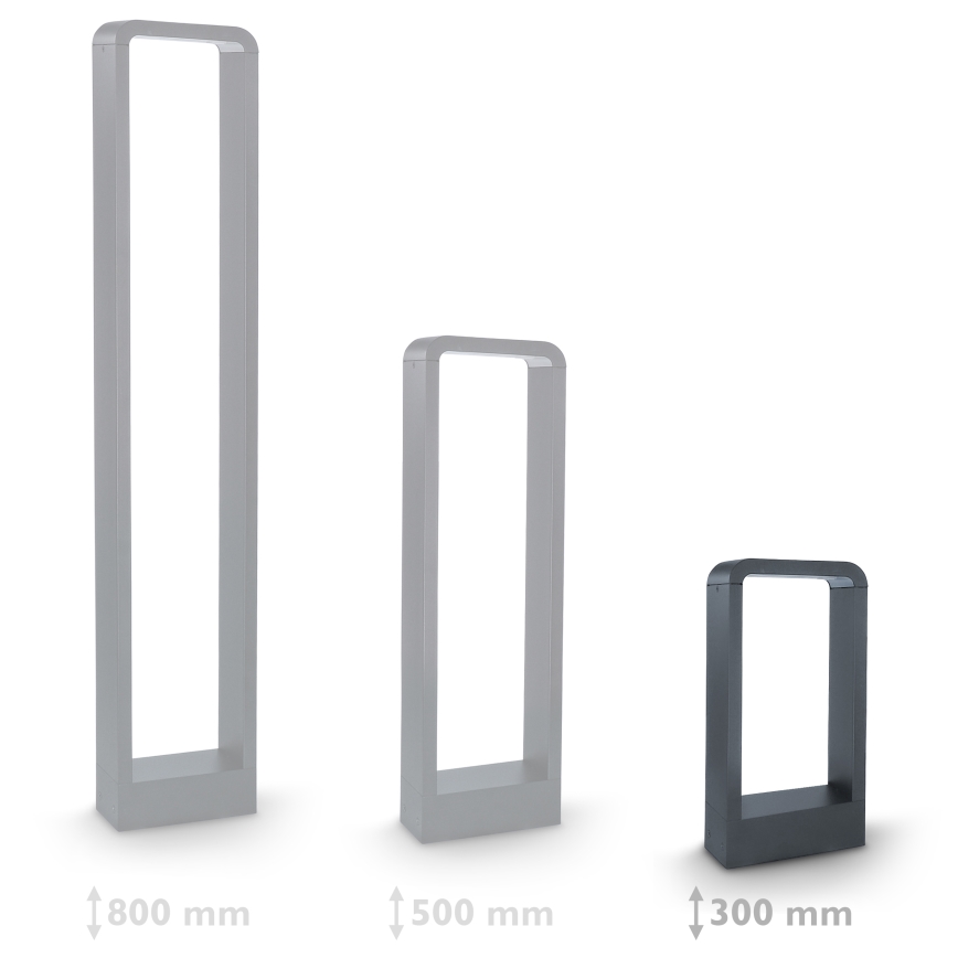 Brilagi - LED Välivalgusti BARI LED/7W/230V 3000/4000/6000K antratsiit IP54 30 cm