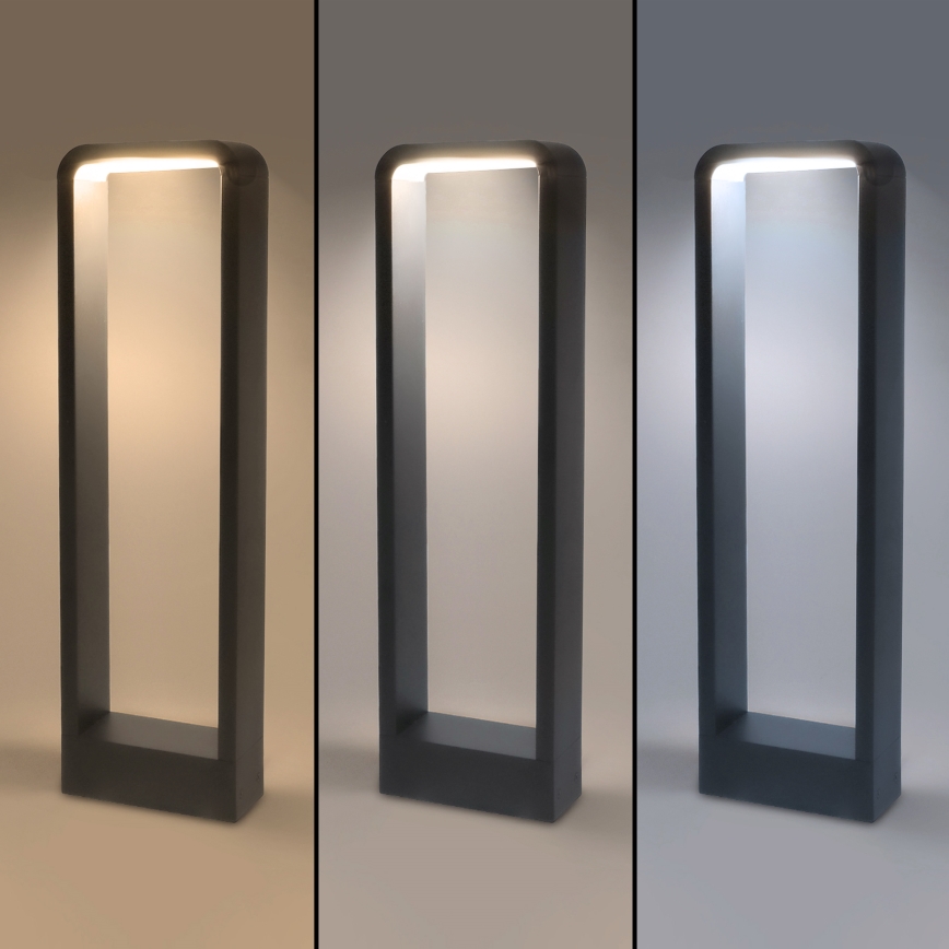 Brilagi - LED Välivalgusti BARI LED/7W/230V 3000/4000/6000K antratsiit IP54 50 cm