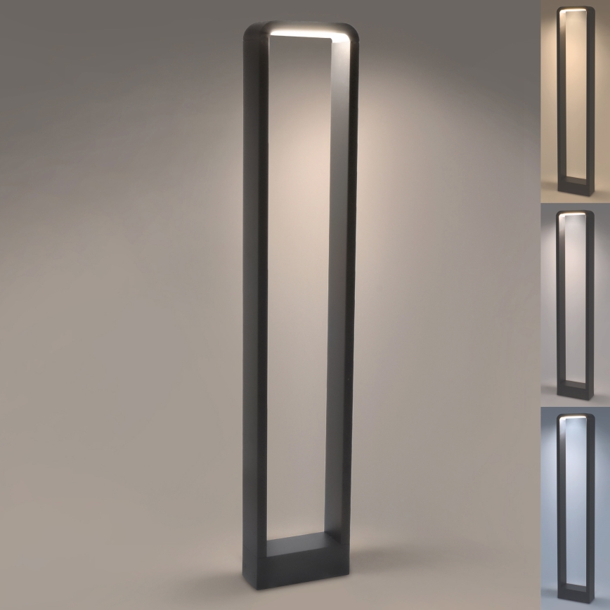 Brilagi - LED Välivalgusti BARI LED/7W/230V 3000/4000/6000K antratsiit IP54 80 cm