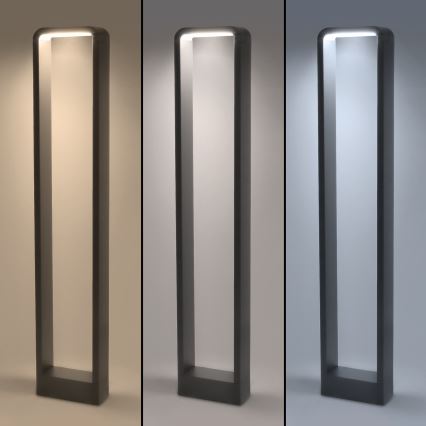 Brilagi - LED Välivalgusti BARI LED/7W/230V 3000/4000/6000K antratsiit IP54 80 cm
