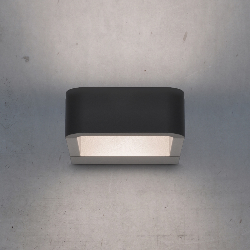Brilagi - LED Väli seinavalgusti BARI LED/7W/230V 3000/4000/6000K antratsiit IP54