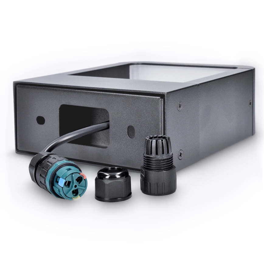 Brilagi - LED Väli seinavalgusti BARI LED/7W/230V 3000/4000/6000K antratsiit IP54