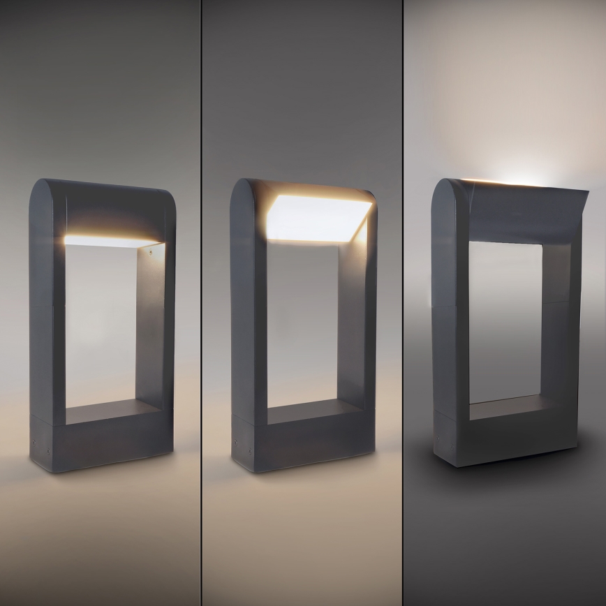Brilagi - LED Välivalgusti CROTONE LED/7W/230V antratsiit IP54 30 cm