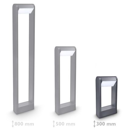 Brilagi - LED Välivalgusti CROTONE LED/7W/230V antratsiit IP54 30 cm