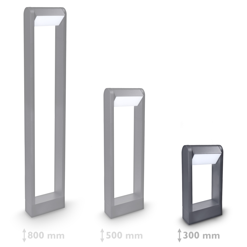 Brilagi - LED Välivalgusti CROTONE LED/7W/230V antratsiit IP54 30 cm