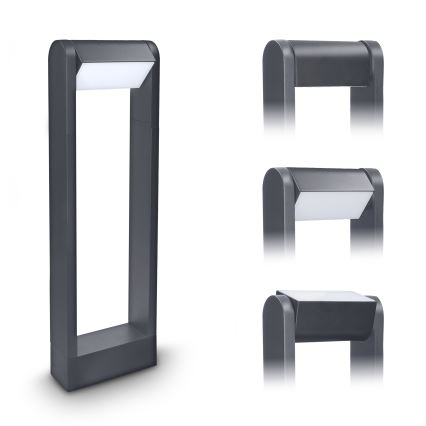 Brilagi - LED Välivalgusti CROTONE LED/7W/230V antratsiit IP54 50 cm