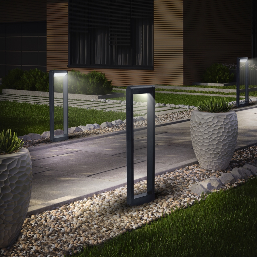 Brilagi - LED Välivalgusti CROTONE LED/7W/230V antratsiit IP54 80 cm
