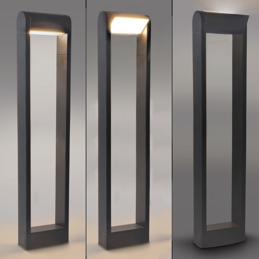 Brilagi - LED Välivalgusti CROTONE LED/7W/230V antratsiit IP54 80 cm