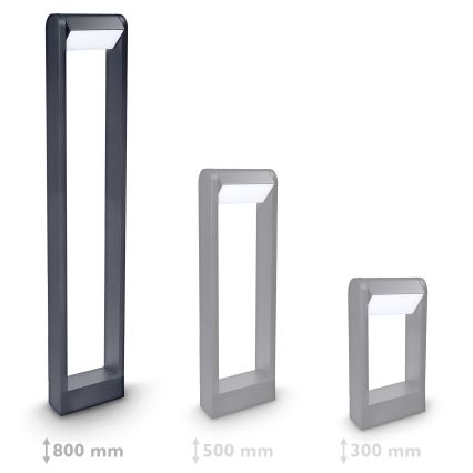 Brilagi - LED Välivalgusti CROTONE LED/7W/230V antratsiit IP54 80 cm