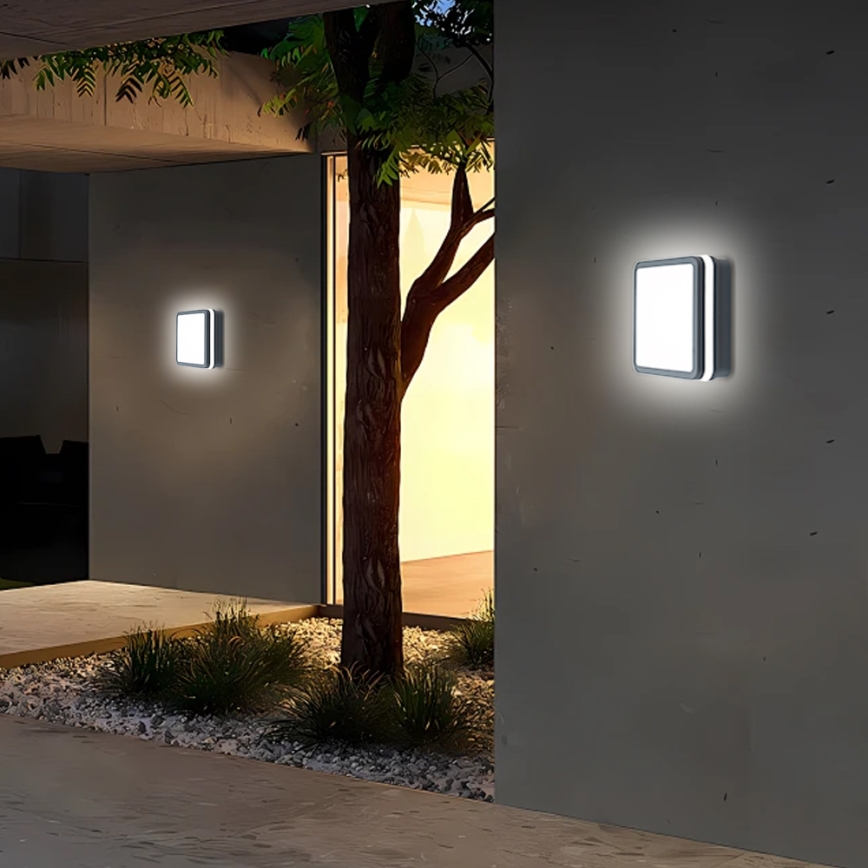 Brilagi - LED Välivalgusti koos anduriga BENE LED/18W/230V 22x22 cm IP54