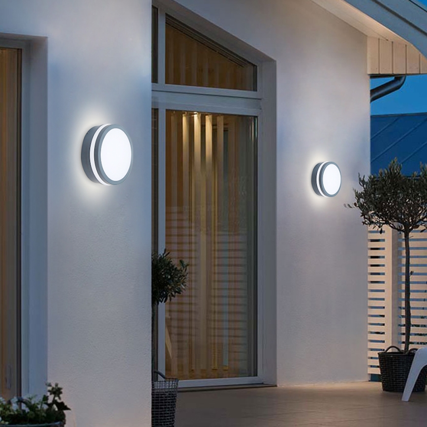 Brilagi - LED Välivalgusti koos anduriga BENE LED/18W/230V d. 22 cm IP54
