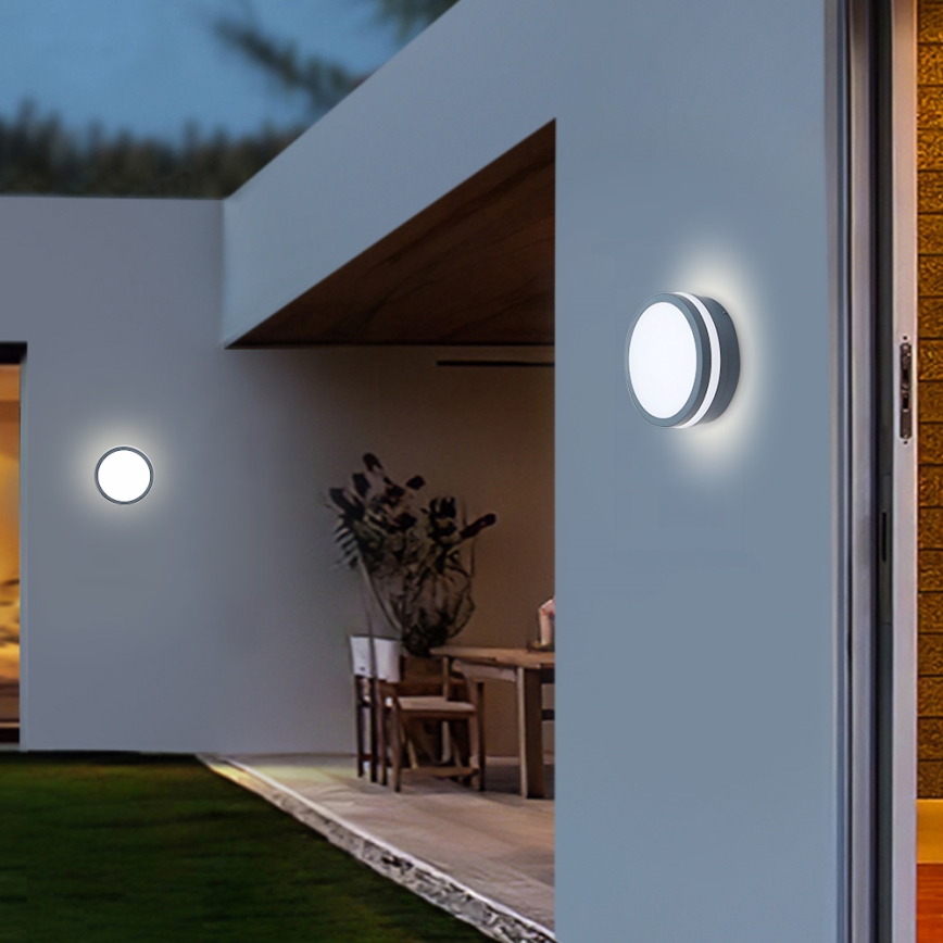 Brilagi - LED Välivalgusti koos anduriga BENE LED/18W/230V d. 22 cm IP54