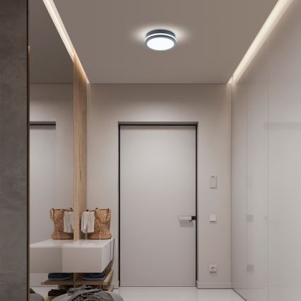 Brilagi - LED Välivalgusti koos anduriga BENE LED/18W/230V d. 22 cm IP54
