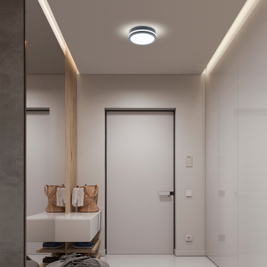 Brilagi - LED Välivalgusti koos anduriga BENE LED/18W/230V d. 22 cm IP54
