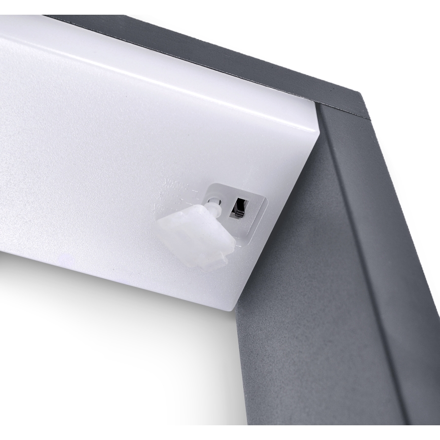 Brilagi - LED Välivalgusti RAGUSA LED/7W/230V 3000/4000/6000K antracracit IP54 30 cm