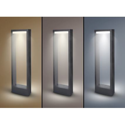 Brilagi - LED Välivalgusti RAGUSA LED/7W/230V 3000/4000/6000K antratsiit IP54 50 cm
