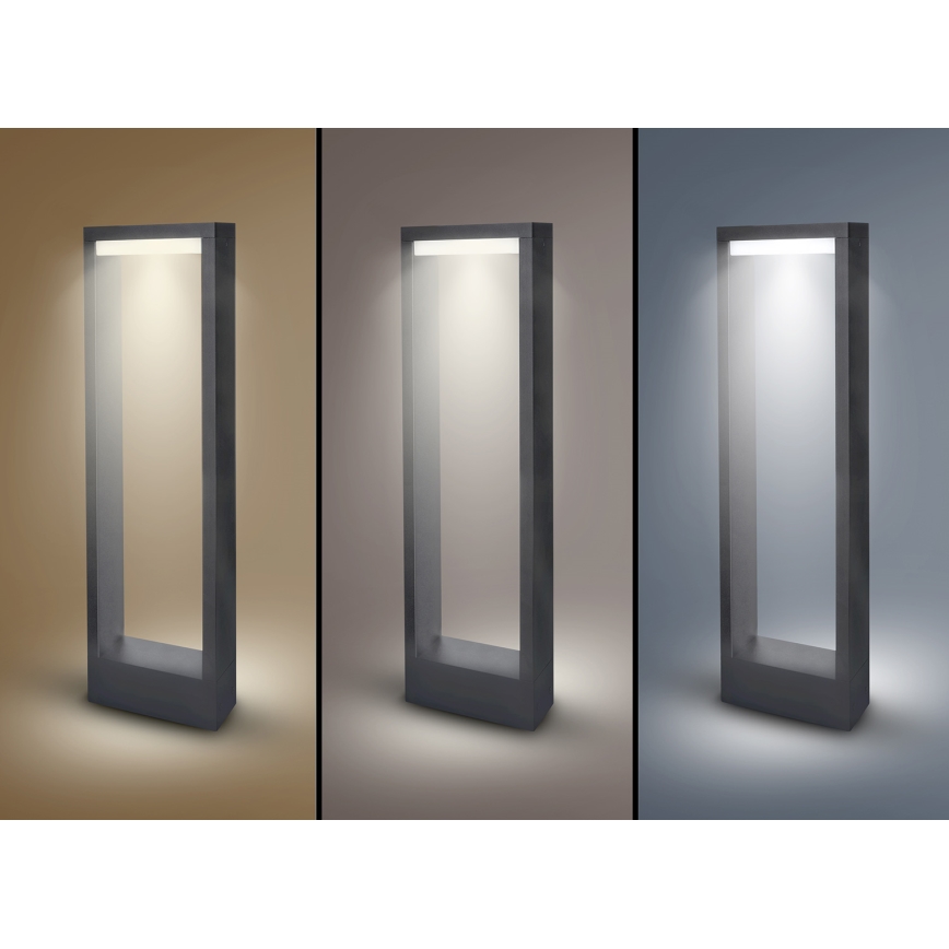 Brilagi - LED Välivalgusti RAGUSA LED/7W/230V 3000/4000/6000K antratsiit IP54 50 cm