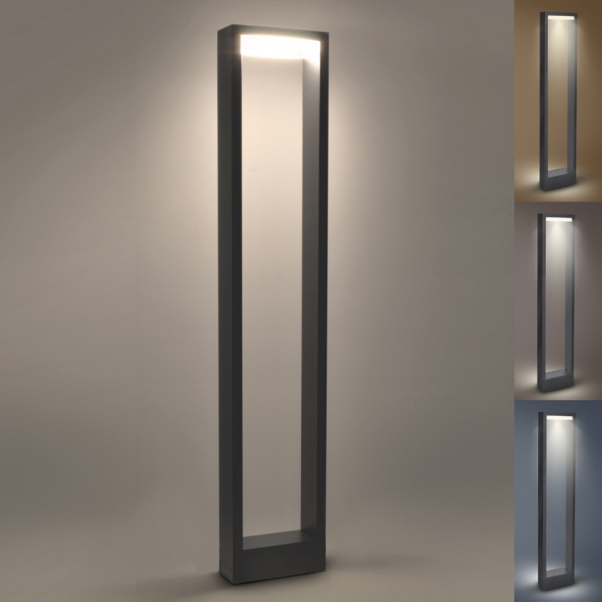 Brilagi - LED Välivalgusti RAGUSA LED/7W/230V 3000/4000/6000K antratsiit IP54 80 cm