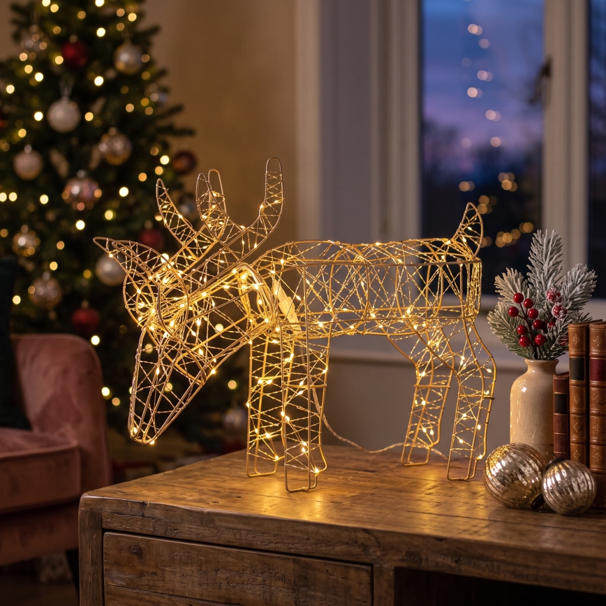BRILAGI - LED väljas jõulukaunistus LED/3,3W/230V IP44 56x43 cm põder
