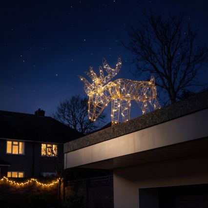 BRILAGI - LED väljas jõulukaunistus LED/3,3W/230V IP44 56x43 cm põder