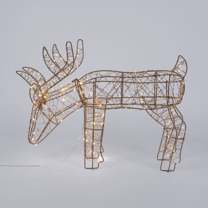 BRILAGI - LED väljas jõulukaunistus LED/3,3W/230V IP44 56x43 cm põder