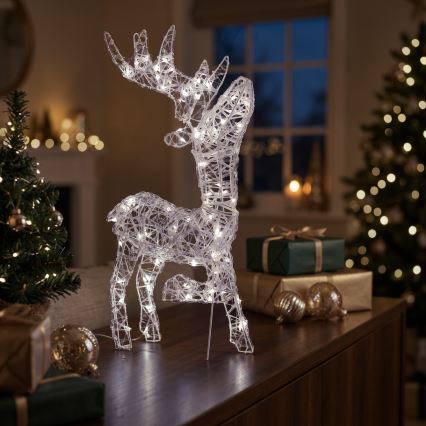 BRILAGI - LED Väljas jõulukaunistus LED/3,3W/230V IP44 60x37 cm põhjapõder