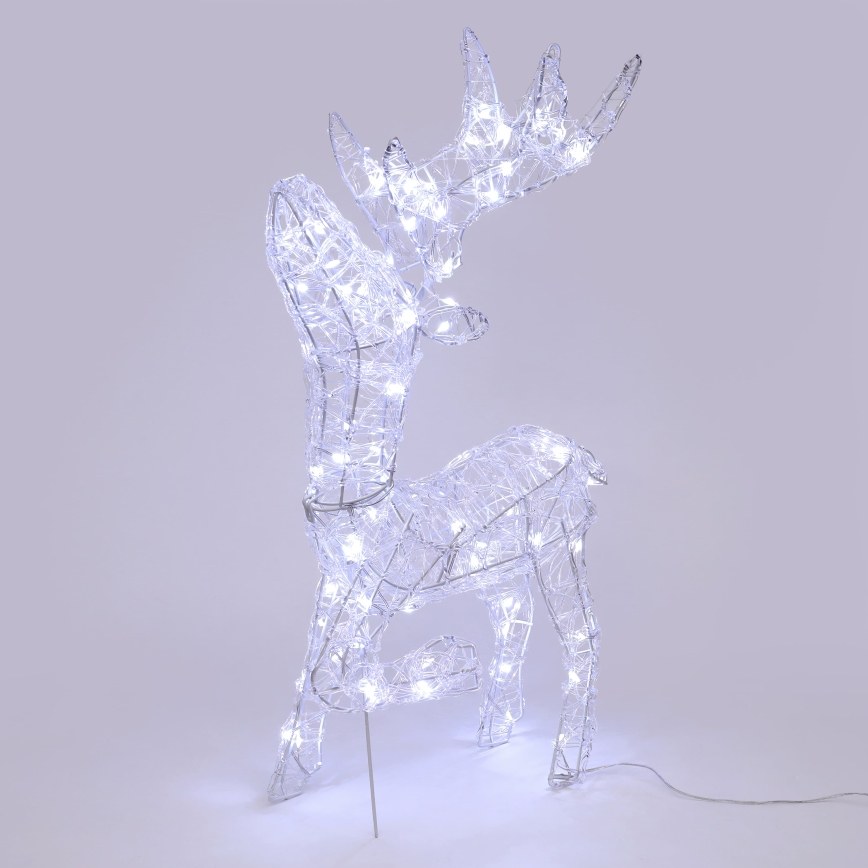 BRILAGI - LED Väljas jõulukaunistus LED/3,3W/230V IP44 60x37 cm põhjapõder