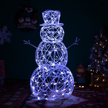 Brilagi - LED väljas kasutatav jõulukaunistus 3,6W/31/230V 6500K 120 cm IP44 lumememm