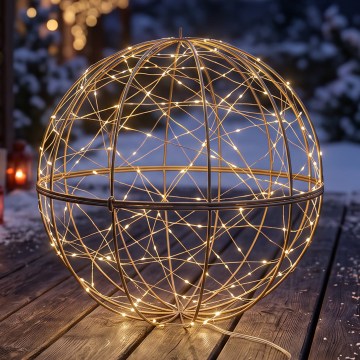 BRILAGI - LED väljas kasutatav jõulukaunistus LED/1,3W/230V IP44 Ø 40 cm pall