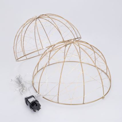 BRILAGI - LED väljas kasutatav jõulukaunistus LED/1,3W/230V IP44 Ø 40 cm pall