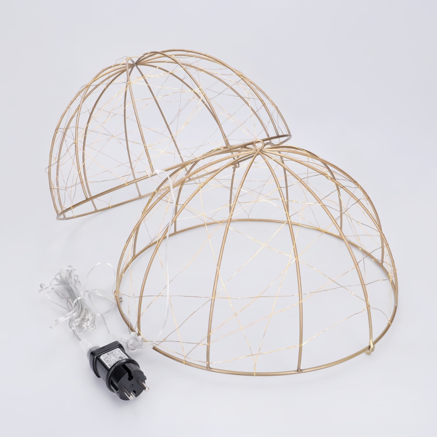 BRILAGI - LED väljas kasutatav jõulukaunistus LED/1,3W/230V IP44 Ø 40 cm pall