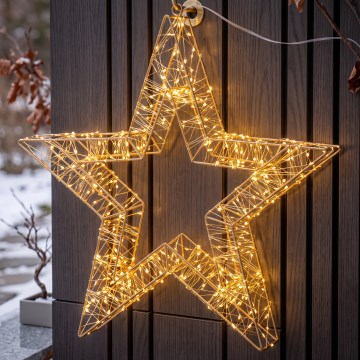 BRILAGI - LED Väljas kasutatav jõulukaunistus LED/3,3W/230V IP44 50 cm täht
