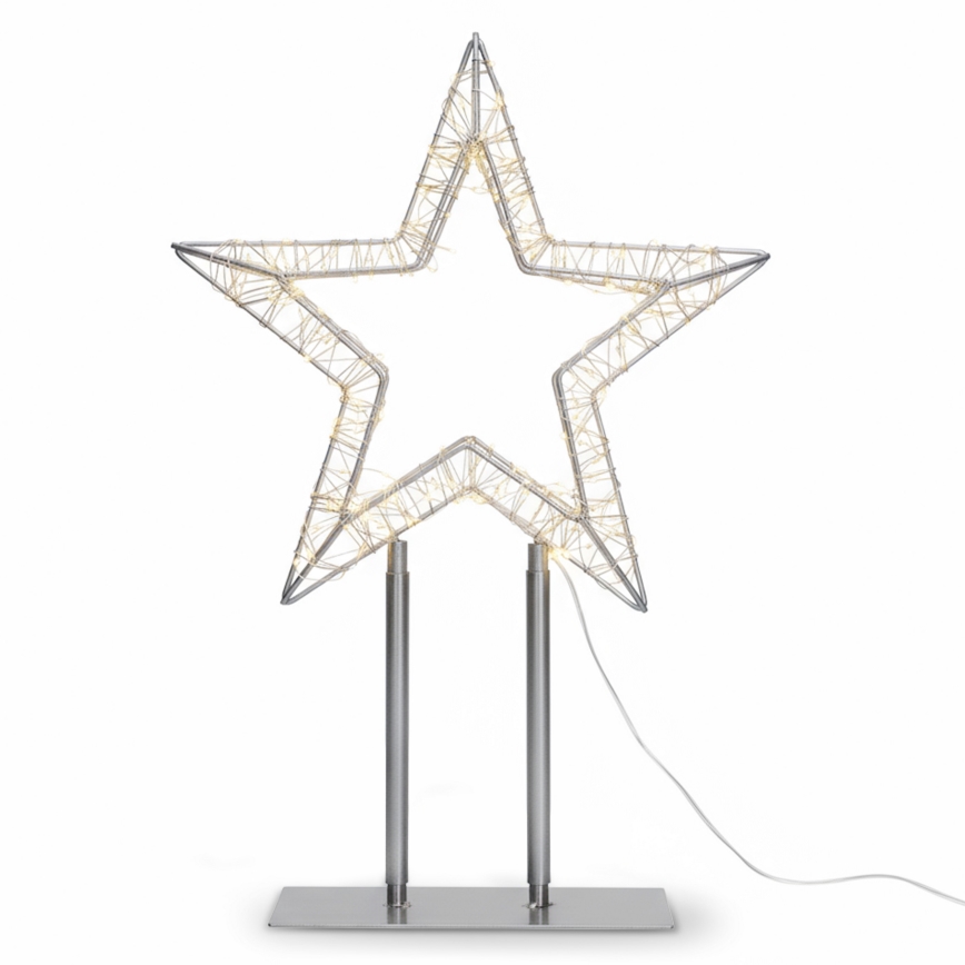 Brilagi - LED väljas kasutatav jõulukaunistus LED/3,6W/230V IP44 44x30 cm täht