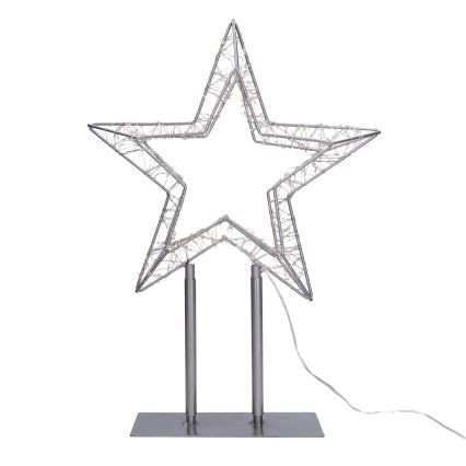 Brilagi - LED väljas kasutatav jõulukaunistus LED/3,6W/230V IP44 44x30 cm täht