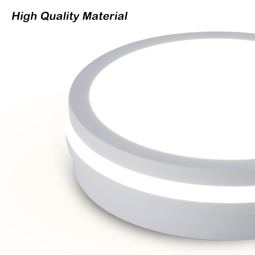 Brilagi - LED väljas kasutatav laevalgusti BENE LED/18W/230V läbimõõt 21,5 cm valge IP54