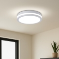 Brilagi - LED väljas kasutatav laevalgusti liikumisanduriga BENE LED/24W/230V, läbimõõt 26 cm, valge, IP54