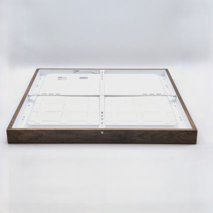 Brilagi - LED Lae valgusti WOODY FRAME LED/50W/230V 60x60 cm IP44 pähkel
