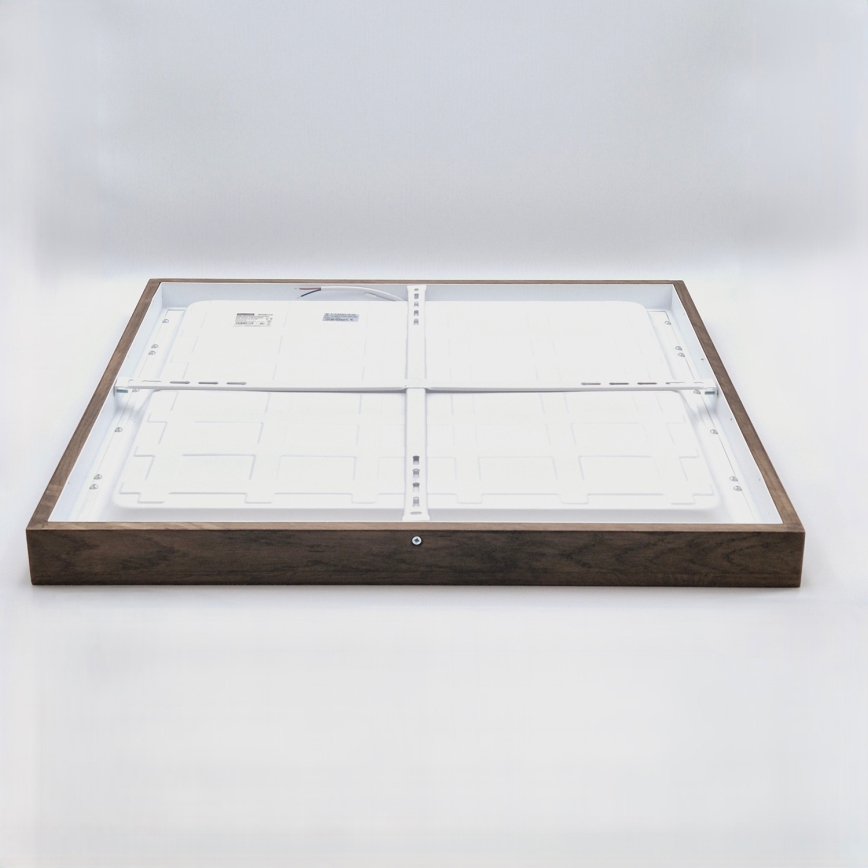 Brilagi - LED Lae valgusti WOODY FRAME LED/50W/230V 60x60 cm IP44 pähkel