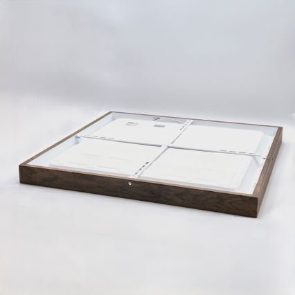 Brilagi - LED Lae valgusti WOODY FRAME LED/50W/230V 60x60 cm IP44 pähkel